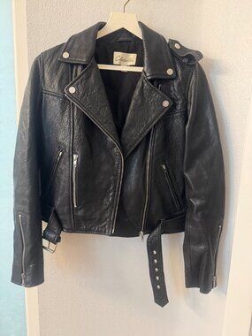 Cleobella- Asher Leather Jacket